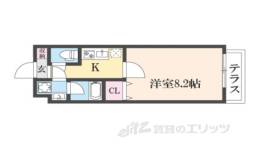 プールトゥジュール双ヶ岡間取り図面