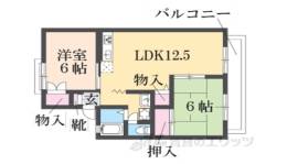 グリーンアベニューB間取り図面