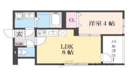 リラヴィ椥辻間取り図面