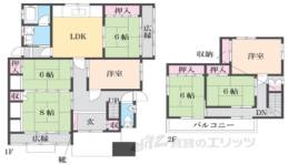 貸家間取り図面