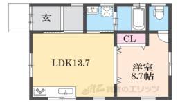 西ノ京西月光町戸建間取り図面