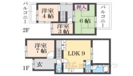 貸家間取り図面