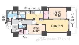 プレミスト京都三条堀川間取り図面