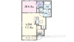 高台５丁目アパート間取り図面