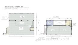 上平木町事務所倉庫間取り図面
