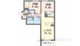 ハワード　コート間取り図面