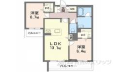 ハワード　コート間取り図面