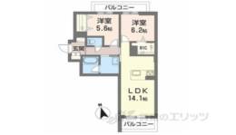 ハワード　コート間取り図面