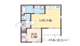 ハーモニーテラス西院四条畑町間取り図面