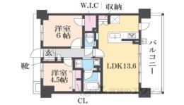 プレサンスロジェ京都西大路間取り図面