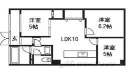 パークテラス北花山間取り図面