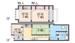 貸家間取り図面