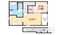 水口町新城新築アパート間取り図面