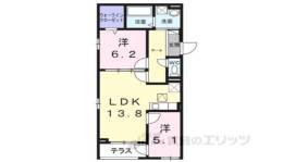 フォーチュンパーク５間取り図面