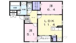 フォーチュンパーク５間取り図面