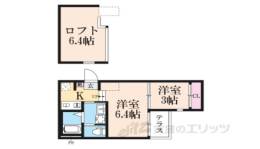 ハーモニーテラスT間取り図面