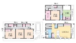 貸家間取り図面