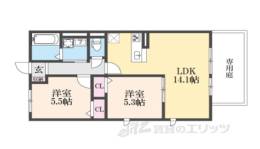 シダーリーブル間取り図面