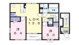ルークス後三条１間取り図面