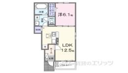 ルークス後三条２間取り図面