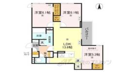 ラポール西木辻間取り図面