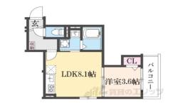 Fａｓｅｃｉａ　Ｍｏｕｒｏｎ間取り図面