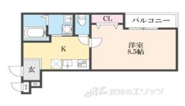 フジパレス阪急塚口ウエスト１番館間取り図面