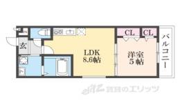 フジパレス阪急塚口ウエスト２番館間取り図面