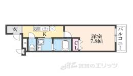 フジパレス阪急塚口ウエスト２番館間取り図面