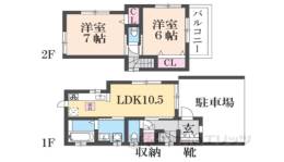 貸家間取り図面