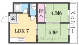 コーポラス北野間取り図面