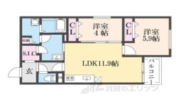 ＲＥＧＩＥＳ立花駅前間取り図面