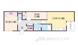 ＲＥＧＩＥＳ立花駅前間取り図面