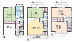 貸家間取り図面
