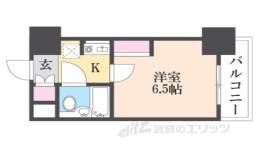 デ・リード＆サンヴェール桂川東間取り図面