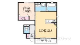 マナコートA棟間取り図面