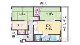 枚方ハイツ２号棟間取り図面