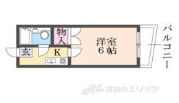 アールエス菱屋西間取り図面