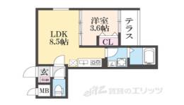 Ｄ　ｐｏｒｔａ　Ｐｉｎｅ間取り図面