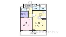 カーサ・ミキーオ桂間取り図面