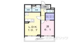 カーサ・ミキーオ桂間取り図面