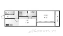 ソレイユ住道間取り図面