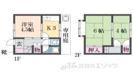 貸家間取り図面