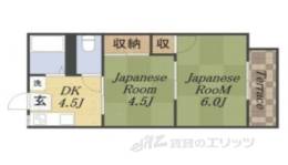 コーポ鼓ヶ滝間取り図面