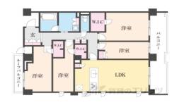 スプランディッド五条堀川間取り図面