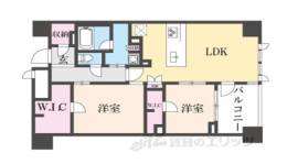 スプランディッド五条堀川間取り図面