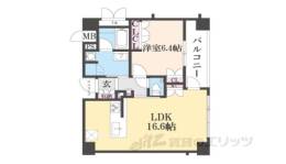 パラドール京都二条城間取り図面