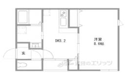 GKレジデンス中州間取り図面