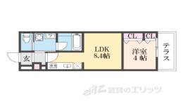 ＧｒａｃｉａｓＣｏｕｒｔ樟葉ＮＯＲＴＨ間取り図面