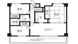 ボンシックコロニー２番館間取り図面